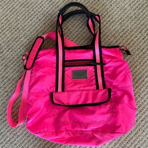 RARE Lululemon Pink & Black Bag NWOT